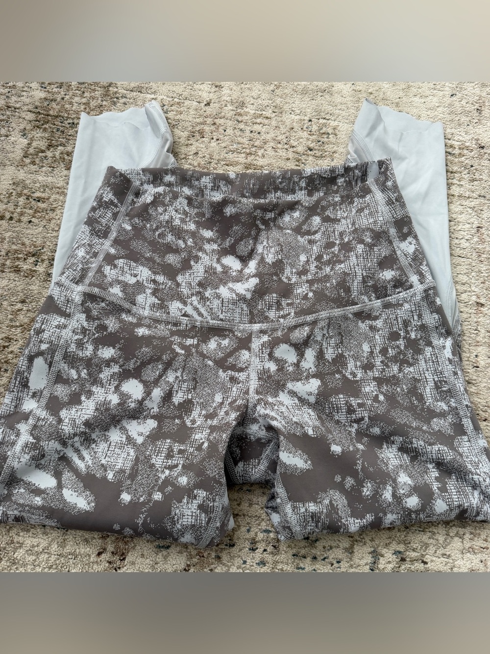 Lululemon Wunder Under Crop High-rise Roll Down Scallop Luxtreme 23" - Picture 4 of 5